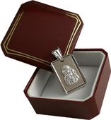 WISIOREK SREBRNY MEDALIK DIAMENTOWANY srebro 925