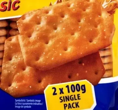 snackline krakersy solone 200 g zdjęcie 2