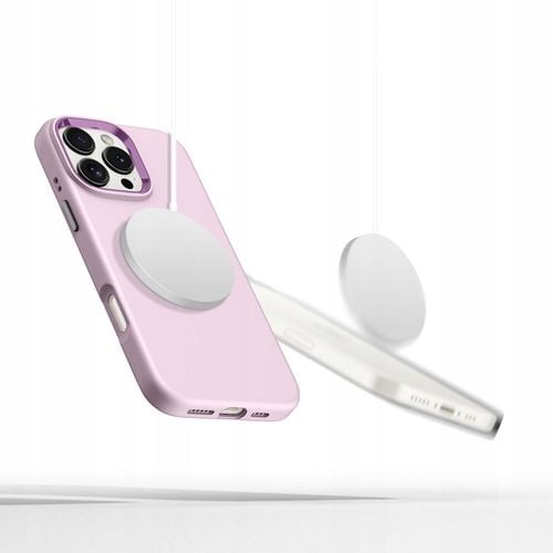 Etui Tech-Protect Silicone Pure Magsafe do iPhone 16 Pro pink pearl na Arena.pl
