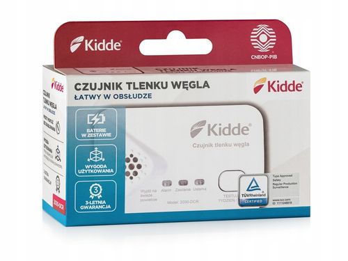 czujnik czadu ,detektor tlenku węgla KIDDE 2030-DCR dostawa gratis na Arena.pl
