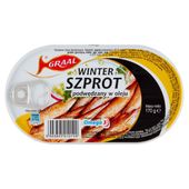 Graal Winter Szprot podwędzany w oleju 170 g