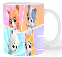 Kubek ceramiczny Superkoty kotki - Super Kitties