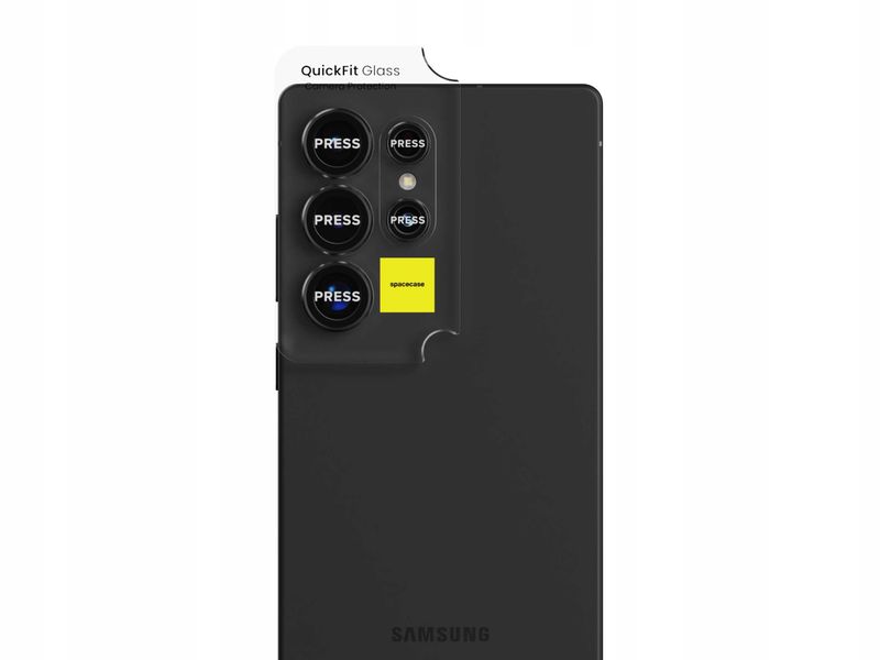 Spacecase Quickfit Camera Galaxy S25 Ultra Black zdjęcie 5