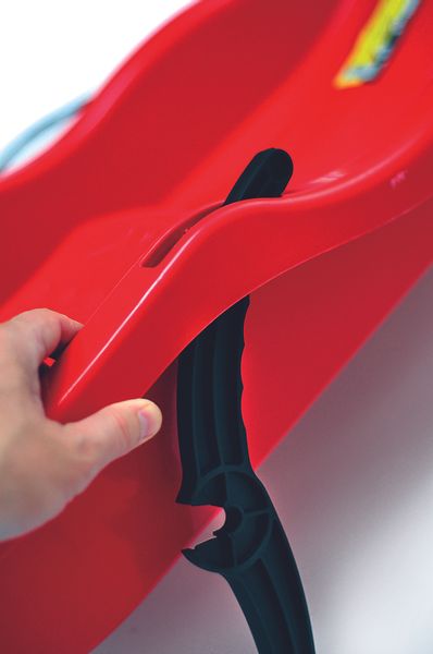 2x Sanki Ślizg Bobslej z hamulcami Szybki jeździk zdjęcie 5