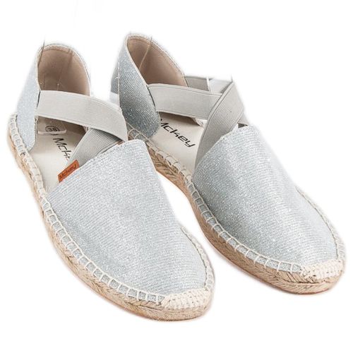 Srebrne espadryle r.36 na Arena.pl