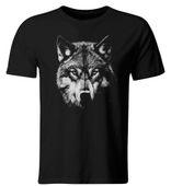 KOSZULKA GŁOWA WILKA, SAMOTNY WILK, WOLF, ROZ. L
