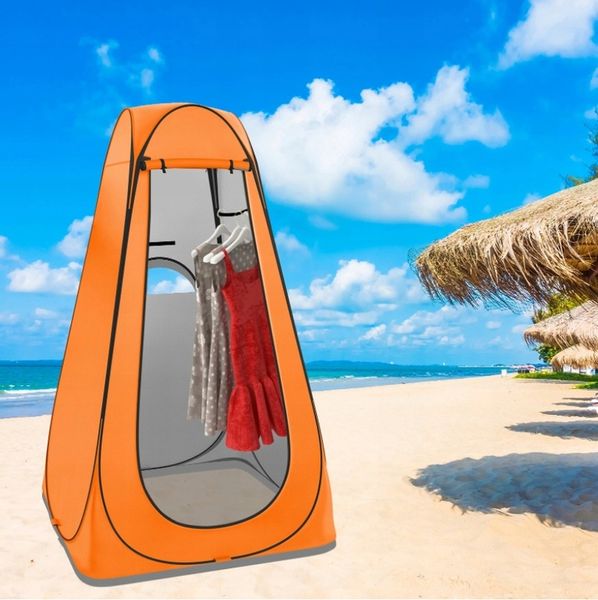 3W1 Namiot Plażowy Przebieralnia Toaleta WC Kabina Prysznic Kempingowy 185c zdjęcie 11