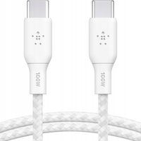 Belkin - Kabel Boost - USB-C do USB-C PD, 5A 100W, z oplotem nylonowym, 2 m