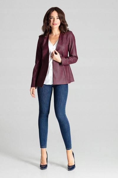 Żakiet L073 czerwony L zdjęcie 4