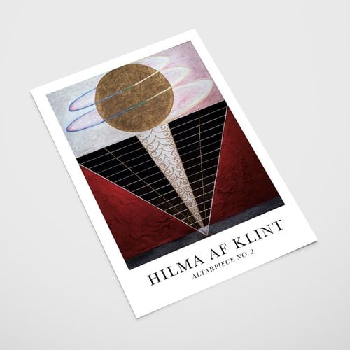 Plakat Hilma af Klint altarpiece 40x50 cm na Arena.pl
