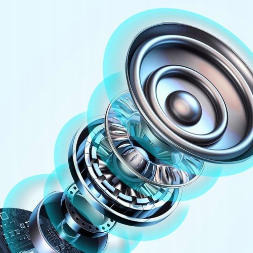 CZARNE Słuchawki Dokanałowe Bezprzewodowe MANTA Rytmo Bluetooth 5.3 na Arena.pl