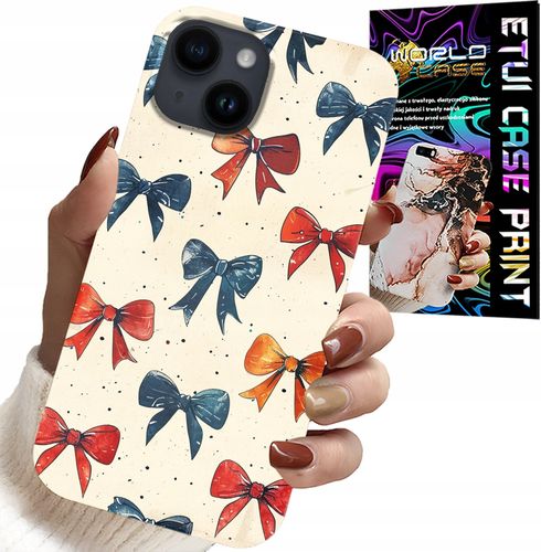 ETUI DO IPHONE 14 PLUS - KOLOROWE WSTĄŻKI WSTĄŻKA MODNE WZORY na Arena.pl