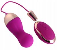 WIBRUJĄCE SEX JAJKO DO CIPKI BEZPRZEWODOWE 10 FUNK