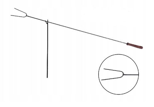 WIDEŁKI + PODPÓRKI OGNISKO KIEŁBASA 100CM PO 10SZT na Arena.pl