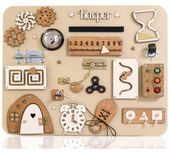 Tablica manipulacyjna sensoryczna Montessori Duża XL Imię GRATIS