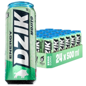 Dzik energy napój energetyczny o smaku mojito 500ml x 24 sztuk