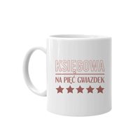 Księgowa na 5 gwiazdek - kubek na prezent