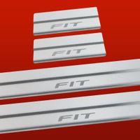 Listwa progowa HONDA JAZZ MK4 FIT Stal nierdzewna 304 mat 4szt