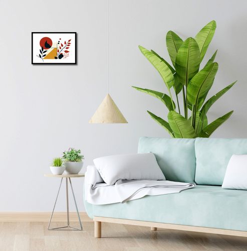 Plakat 35x25cm Ogień i Flora na Arena.pl