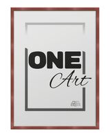 Ramka na zdjęcia duża Hekla 61x91,5 MDF plakat różowe złoto 1szt.