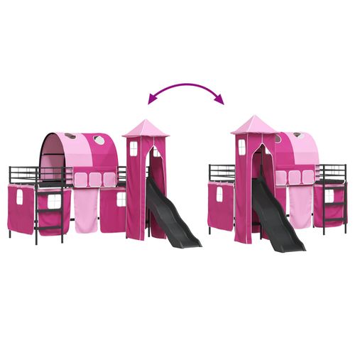 Czarny i różowy 90 x 200 cm na Arena.pl