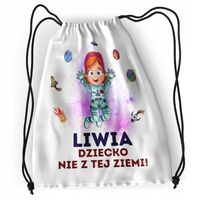 Plecak Sportowy Szkolny Dla Liwii Córki Dziecka Z Nadrukiem Ze Zdjęciem