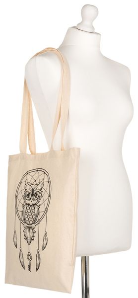 bawełniana torba typu shopper bag zdjęcie 3