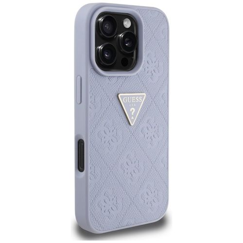 Etui Guess Hot Stamp 4G Pattern Triangle Metal Logo do iPhone 16 Pro Max na Arena.pl