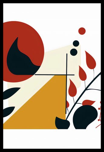 Plakat 68x101cm Ogień i Flora na Arena.pl