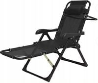 LEZAK OGRODOWY REGULOWANY 2 W 1 FOTEL + LEŻANKA