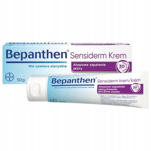 Bepanthen Sensiderm Krem leczenie AZS i egzemy 50g na Arena.pl