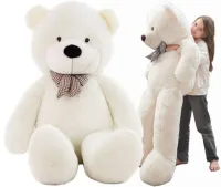 DUŻY MIŚ PLUSZOWY OGROMNY PLUSZAK GIGANT 130cm