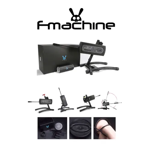 f-machine gigolo - zaawansowany system intymny z bluetooth, niebieski na Arena.pl