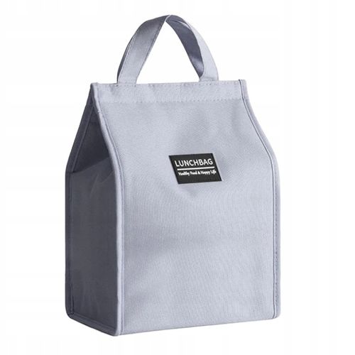 TORBA TERMICZNA Z UCHWYTEM IZOLACYJNA WODOODPORNA LUNCH BOX SZARA 10 L na Arena.pl