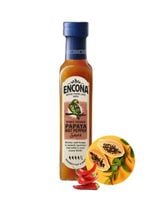 Ostry sos pepper z papaya west indian wegan bez msg encona do steków marynat 142ml