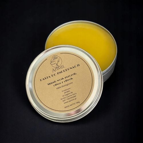 Pasta z wosku pszczelego do impregnacji drewna butów skóry 180g na Arena.pl