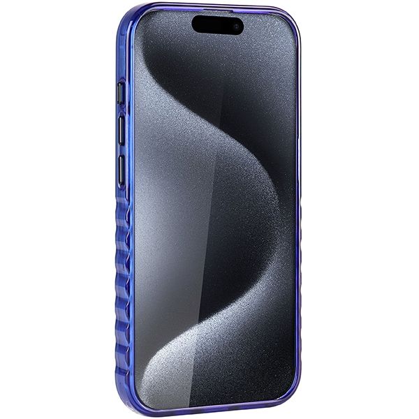 Etui Audi do iPhone 15 Pro Max, Niebieski, MagSafe zdjęcie 3