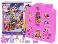 LALKA POLLY POCKET KALENDARZ ADWENTOWY 24 niespodzianki, 2 laleczki