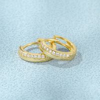 Zlote KOLCZYKI Srebrne PRÓBA 925 KOŁA CYRKONIE SREBRO KÓŁKA Damskie