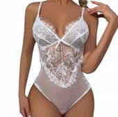 KORONKOWE BODY BIELIZNA DAMSKA +POŃCZOCHY GRATIS