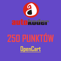 OpenCart |Automatyczna dostawa kodów i plików| 250 PUNKTÓW