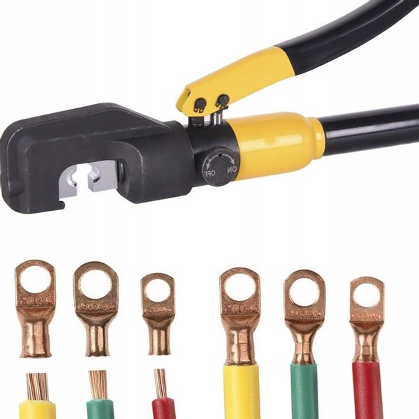 ZACISKARKA HYDRAULICZNA PRASKA DO KABLI PRZEWODÓW MATRYCE 4-70 MM zdjęcie 14