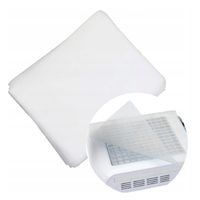 Podkładki flizelinowe na filtr pochłaniacza pyłu cienkie 100 sztuk