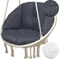 PODUSZKA NA HUŚTAWKĘ BOCIANIE GNIAZDO WODOODPORNA - grafit