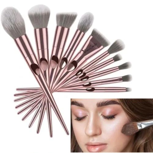 Komplet Pędzli do makijażu Pędzle Profesjonalne 10 na Arena.pl