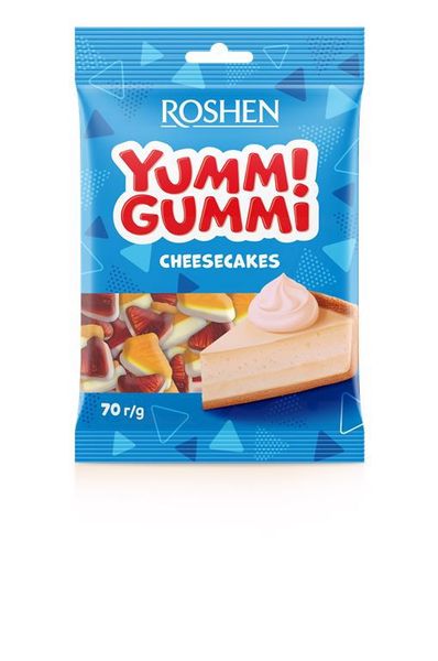 Roshen YUMMI GUMMI Cheesecakes 70 g zdjęcie 1