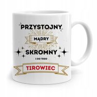 Dla Tirowca Kierowcy Kubek Przystojny Mądry Z Nadrukiem Ze Zdjęciem