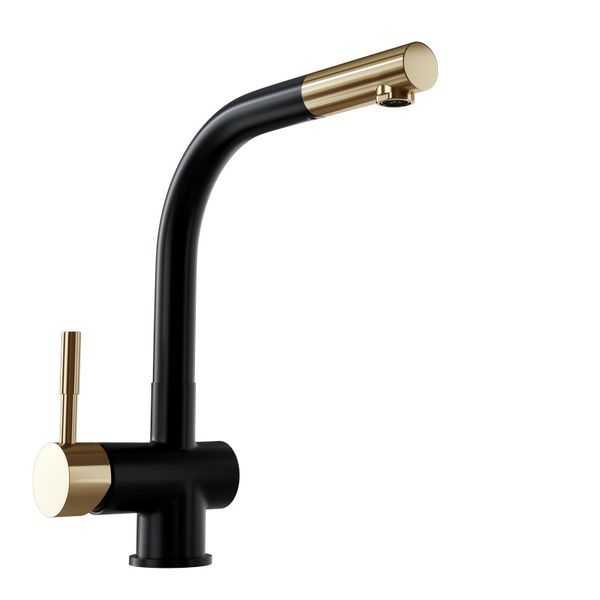 Bateria kuchenna GLOBALO Lobio Black/Light Gold Mat Ring 1.1 zdjęcie 2
