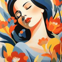 Plakat 20x20cm Urok Wewnętrzny