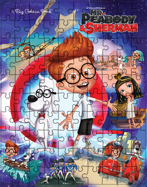 Puzzle Pan Peabody i Sherman zdjęcie 1